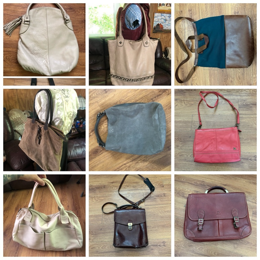 Lot of Leather Bags